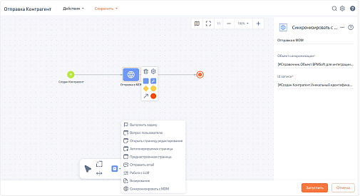 Nav коннектор к Гармонии MDM