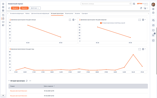 Управление базой знаний